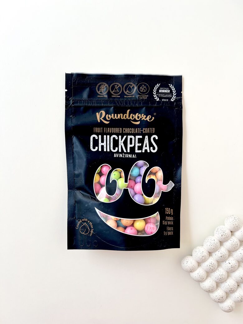 TURKU ZIRŅI ŠOKOLĀDĒ, AR AUGĻU GARŠU, ROUNDOOZE, 150G