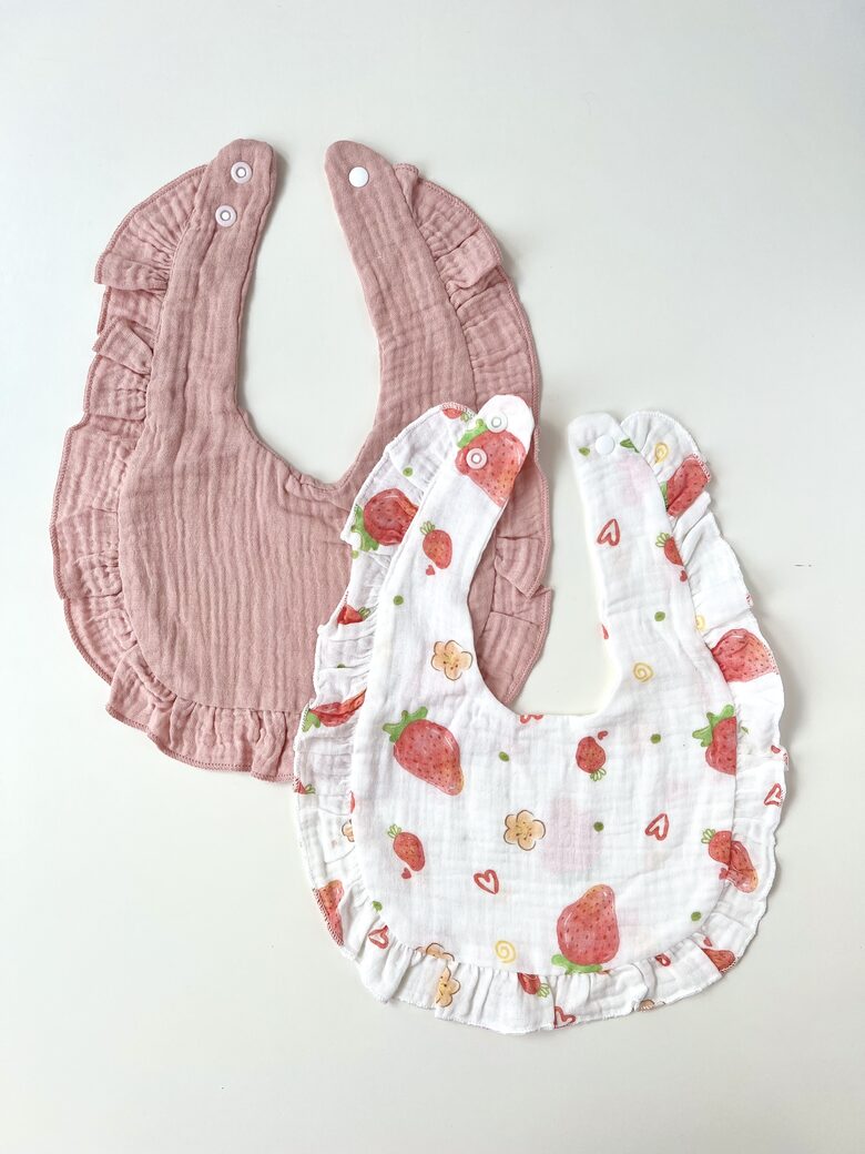 PRIEKŠAUTIŅI, KOKVILNAS, ROZĀ, BALTS AR ZEMENĒM, 2 GAB.