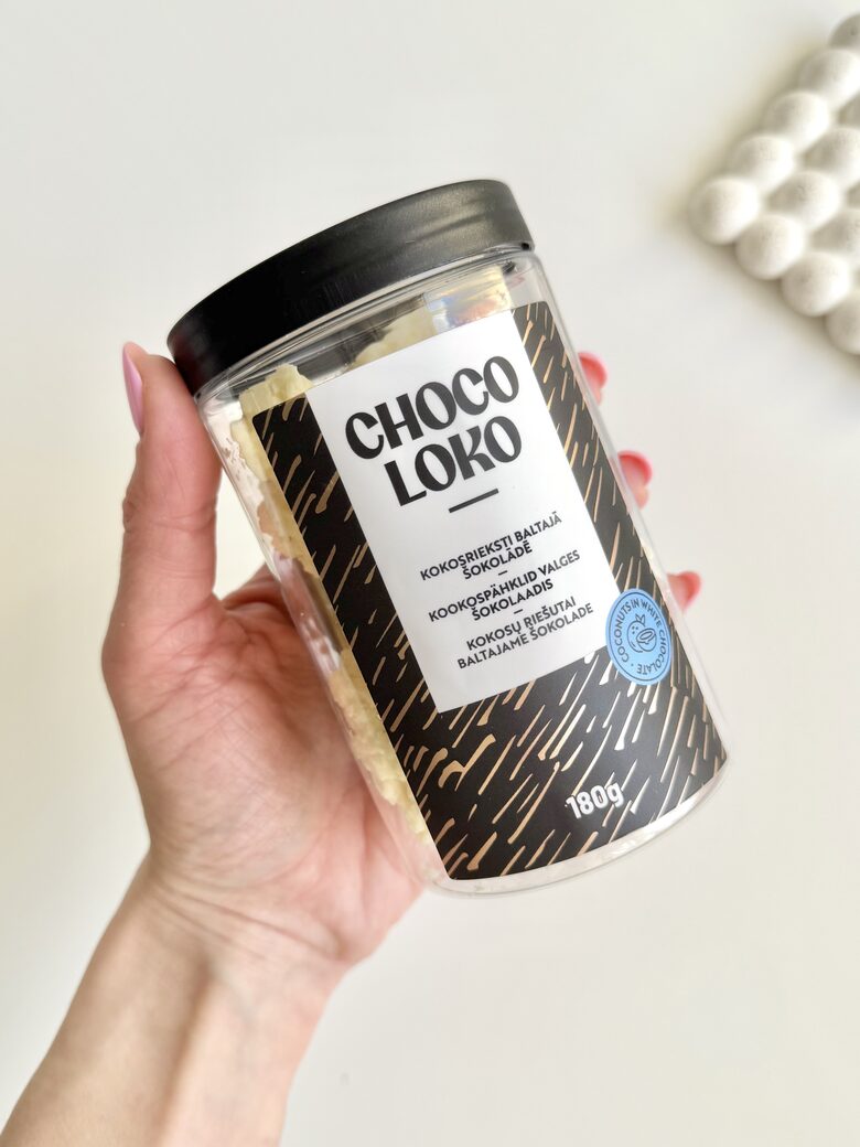 KOKOSRIEKSTI BALTAJĀ ŠOKOLĀDĒ, CHOCO LOKO, 180G