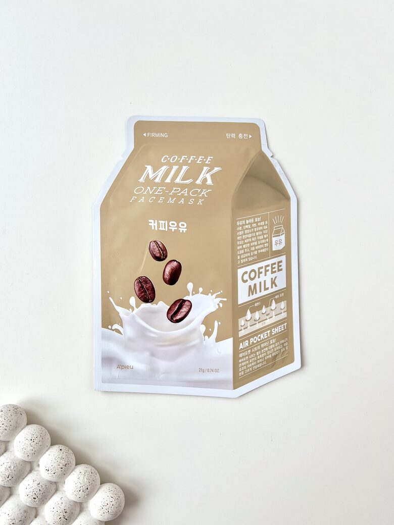 SEJAS MASKA, A'PIEU, MILK, AR KAFIJU