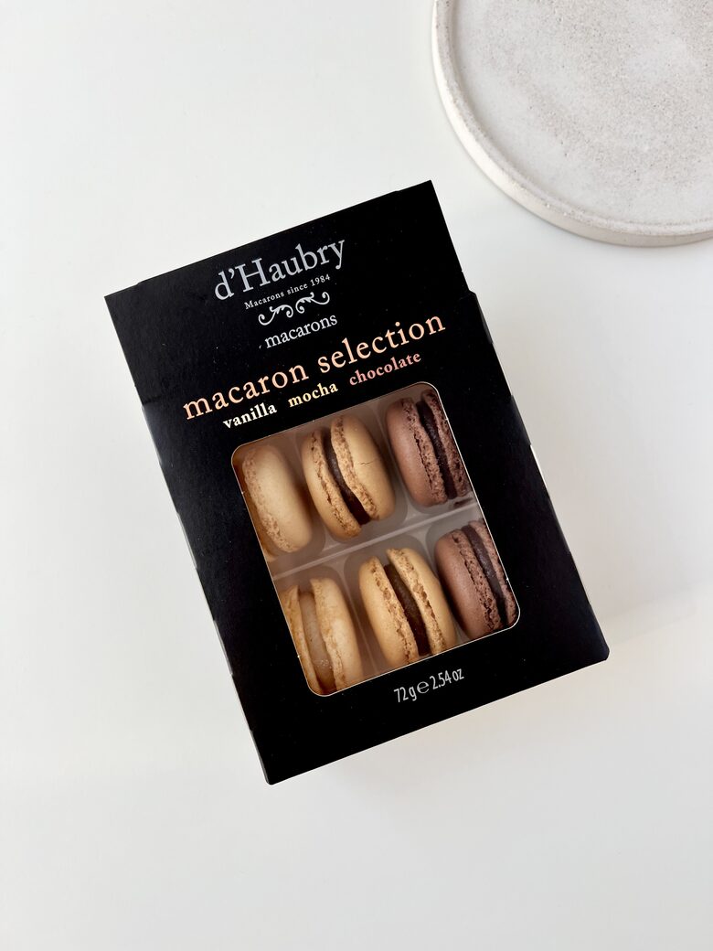 CEPUMI, D'HAUBRY, MACARONS, VANIĻAS, ŠOKOLĀDES UN MOKAS AROMĀTS, 6 GAB., 72G