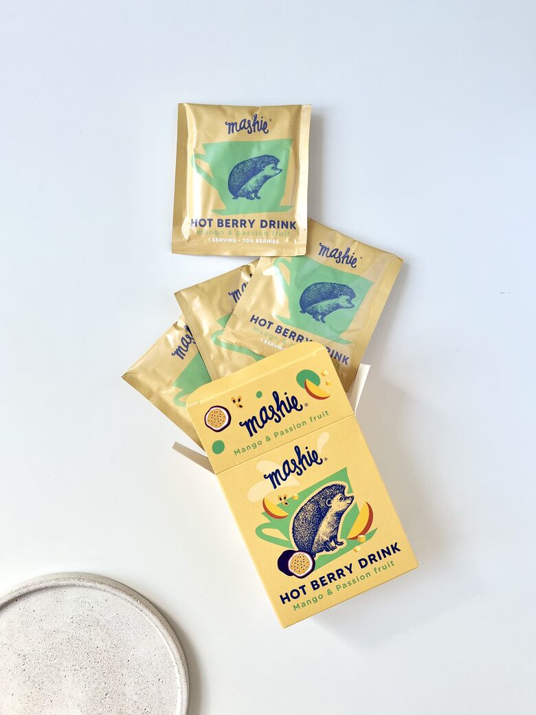 OGU DZĒRIENS, MASHIE, MANGO UN PASIFLORAS AUGĻIEM, 4GAB. X 40ML