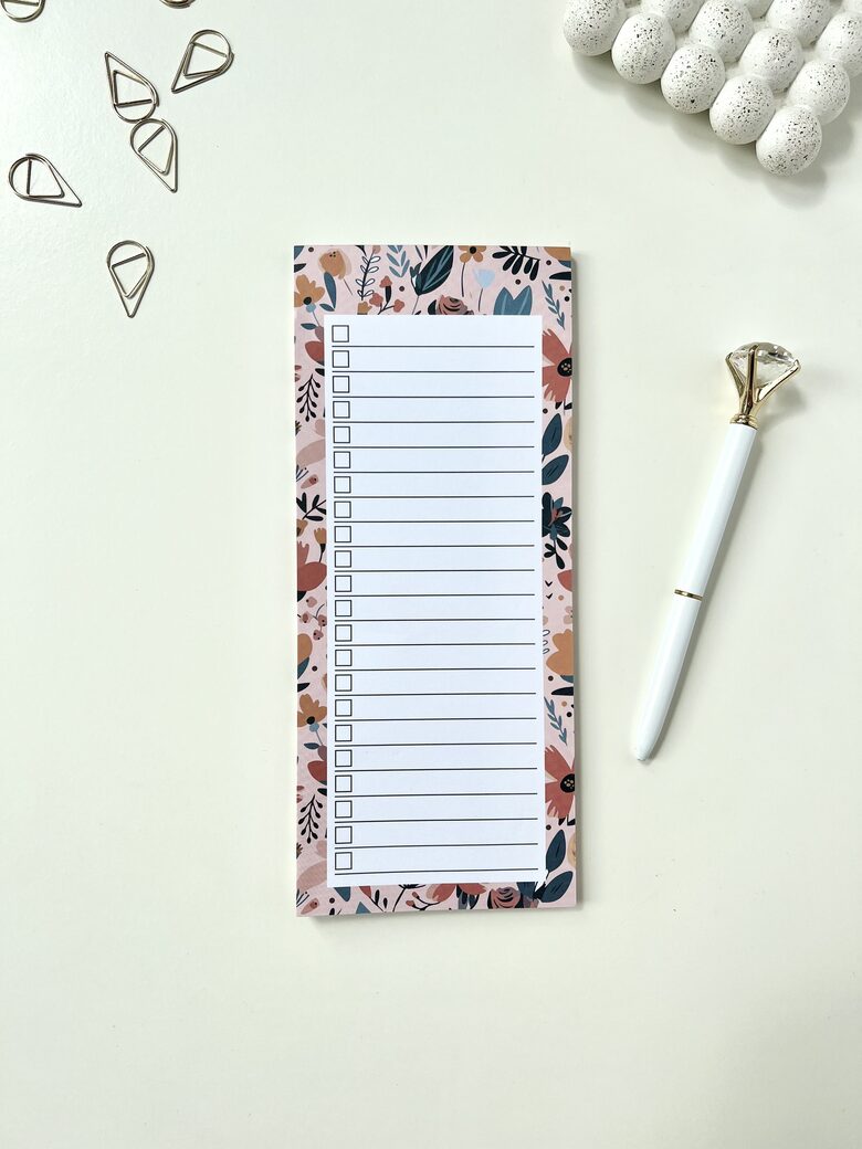 LĪMLAPIŅAS AR MAGNĒTU, ROZĀ, AR ZIEDIEM