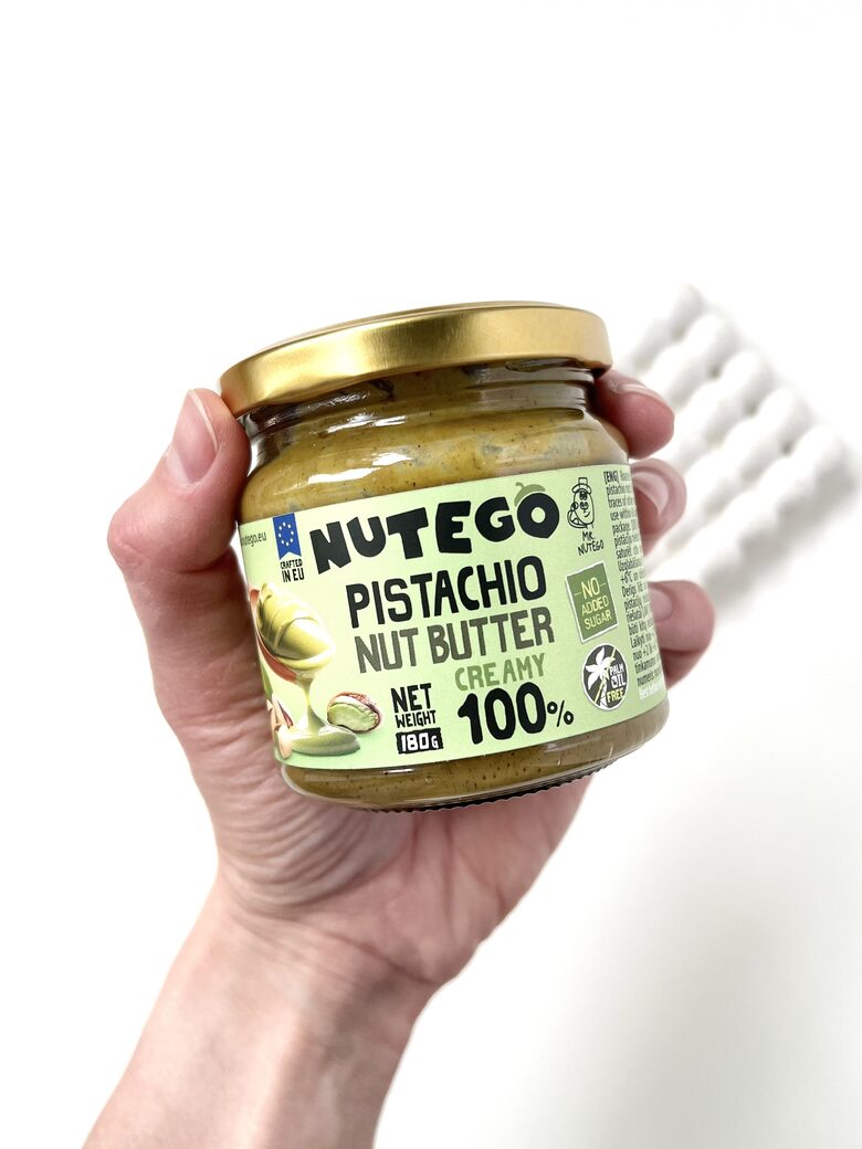 PISTĀCIJU RIEKSTU KRĒMS, NUTEGO, 180G