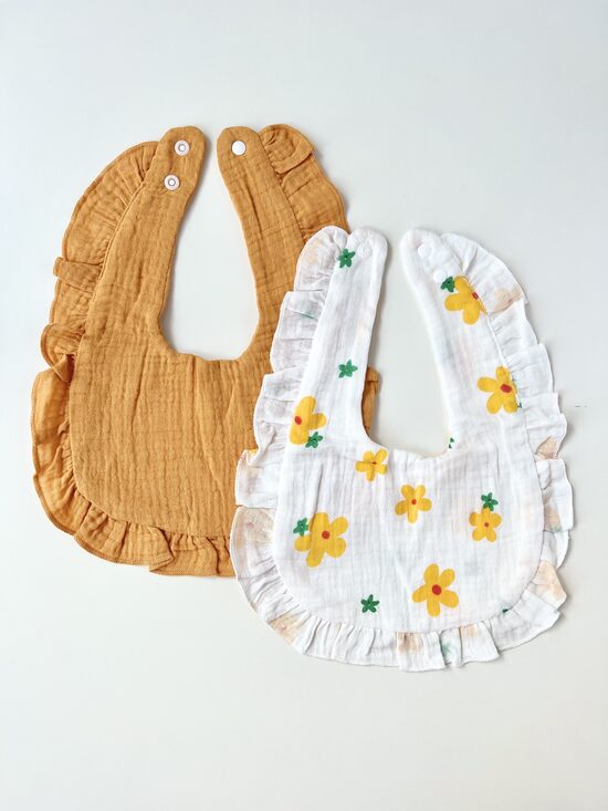 PRIEKŠAUTIŅI, KOKVILNAS, DZELTENS UN BALTS AR ZIEDIEM, 2 GAB.