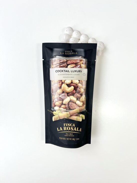 MAISĪJUMS, LUKSUSA RIEKSTU KOKTEILIS, FINCA LA ROSALA, 80G