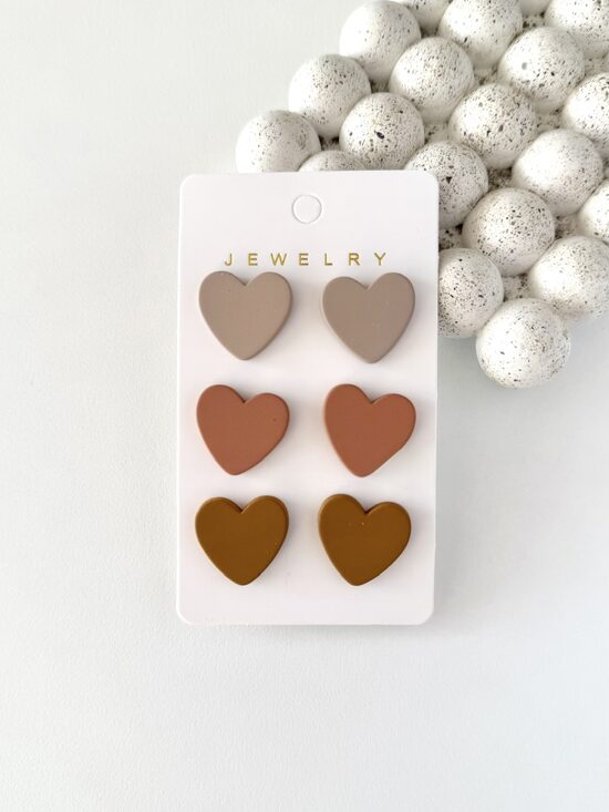 AUSKARI, BĒŠI BRŪNI, SIRSNIŅAS, 3 PĀRI