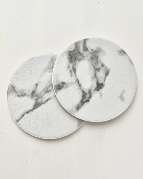 PALIKTNIS, ⌀9,5CM, BALTS, 1 GAB.