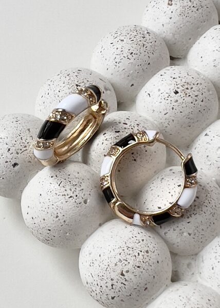 AUSKARI, RIŅĶĪŠI, MELNBALTI, STRĪPĀS